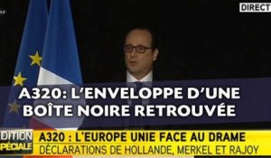 Crash d'un A320: L'enveloppe de la deuxième boîte noire retrouvée