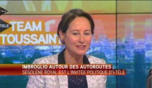 Ségolène Royal dément avoir été «recadrée» par François Hollande