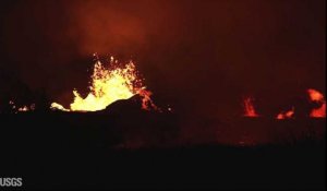 Hawaï: de nouvelles fissures après l'éruption du volcan Kilauea