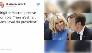 Brigitte Macron précise son rôle à l'Élysée