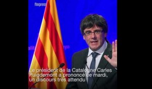 Le président catalan diffère la proclamation de l'indépendance