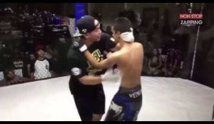 MMA : Au bord du KO, un combattant confond l'arbitre avec son adversaire ! (Vidéo)