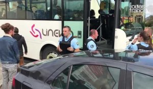 Chartres-de-Bretagne. accident entre un bus scolaire et une voiture