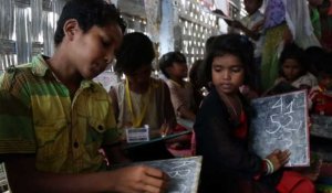 Bangladesh: pour les enfants rohingyas, l'école "pour oublier"