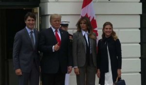 Trudeau rencontre Trump sur fond de tensions commerciales