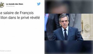 François Fillon : décou­vrez son salaire mensuel depuis qu'il a arrêté la poli­tique