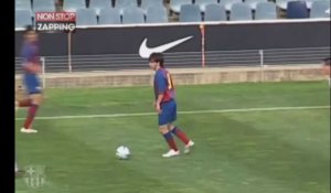 Quand Lionel Messi ridiculisait déjà ses adversaires avec les jeunes du Barça (vidéo)
