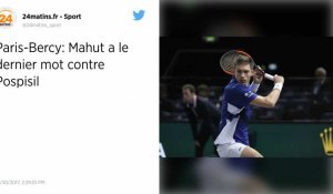 Tennis - Masters de Paris-Bercy. Mahut vient à bout de Pospisil