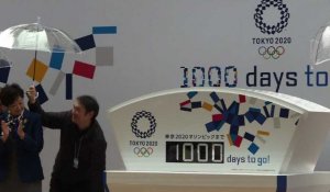Compte-à-rebours: Tokyo 2020, c'est dans 1000 jours !