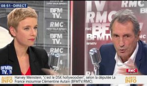 BFM TV : Clémence Autain parle du drapeau de l'Union européenne