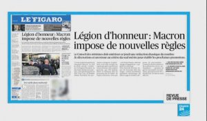 "Légion d'honneur : Macron impose de nouvelles règles"