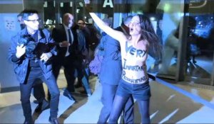 Deux Femen perturbent le lancement de la rétrospective Polanski