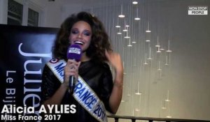 Miss Univers -  Alicia Aylies : "Iris Mittenaere et moi avons un physique complètement différent" (exclu vidéo)