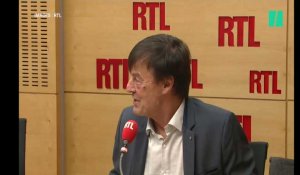 Nicolas Hulot arborait un joli cocard sur RTL