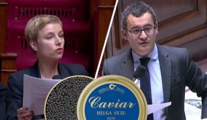 Darmanin reproche à la France insoumise d'avoir voulu baisser la TVA sur le caviar