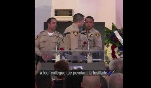 Les policiers de Las Vegas rendent hommage à leur collègue tué dans la fusillade