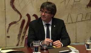 Barcelone:le gouvernement catalan se réunit autour de Puigdemont