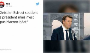 Christian Estrosi soutient le président mais n'est "pas Macron-béat" 