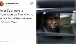 Polémique avec Éric Zemmour : Omar Sy annule la promotion de son film