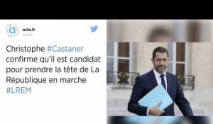 Christophe Castaner est candidat pour prendre la tête d'En Marche