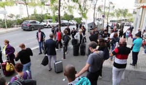 Attentat à Marseille : les images de la police scientifique devant la gare Saint-Charles
