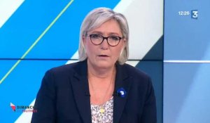 Marine Le Pen balaie d'un revers les révélations du "Monde" sur les cas de harcèlement au FN