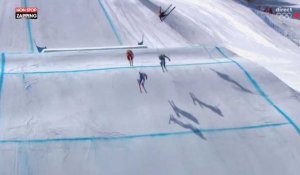 JO d'hiver 2018 : La terrible chute d'un Canadien en ski cross (Vidéo)