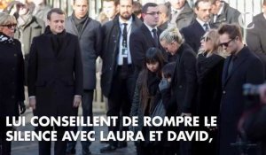 Laeticia Hallyday : "trop blessée" pour discuter et négocier avec David et Laura