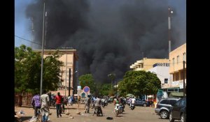 Les images pendant l'attaque à Ouagadougou