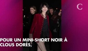 PHOTOS. L'hiver ? Charlotte Gainsbourg apparait en mini-short à la Fashion Week