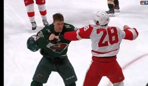 Hockey sur glace : violente bagarre entre deux joueurs de NHL (vidéo)