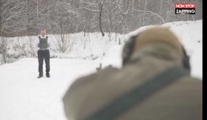 Ukraine : un fabricant de gilets pare-balles se fait tirer dessus au fusil (vidéo)
