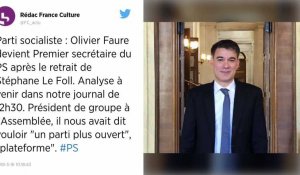 Parti socialiste. Stéphane Le Foll retire sa candidature, Olivier Faure devient Premier secrétaire.