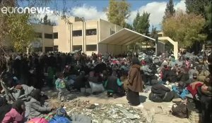Syrie : les civils fuient en masse la Ghouta