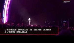 Johnny Hallyday : Sylvie Vartan lui rend un émouvant hommage en concert (Vidéo)