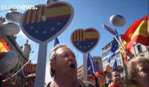 Manifestation anti-indépendantiste à Barcelone