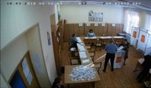 Russie: un cas de fraude diffusé par la commission électorale
