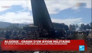 ALGÉRIE : Un avion militaire s''écrase après son décollage près de Boufarik