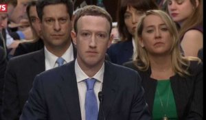 Facebook : Mark Zuckerberg fait son mea culpa face au Congrès américain (vidéo)