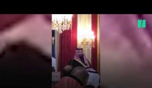 Le prince héritier saoudien a apporté sa sauce barbecue au dîner de l'Elysée