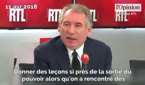 «Les leçons du pouvoir»: Bayrou dubitatif sur la démarche