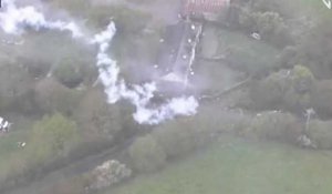 NDDL : les occupants de la ZAD tirent des fusées contre un hélicoptère de la gendarmerie (vidéo)