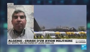 Crash en Algérie : "Au moment du décollage, l'un des moteurs a pris feu"