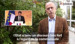 Laïcité: Macron au cœur de la polémique