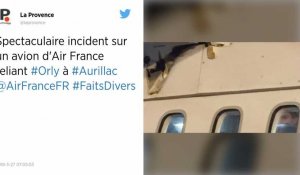 Cantal. Un avion Air France a perdu une de ses pièces en plein vol.