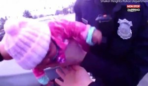 Etats-Unis : Deux policiers héroïques sauvent la vie d'un bébé en train de s'étouffer (Vidéo)
