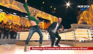 IEPQC : Capucine Anav et Jean-Philippe Doux s'affrontent lors d'un "pantalon challenge" (Vidéo)