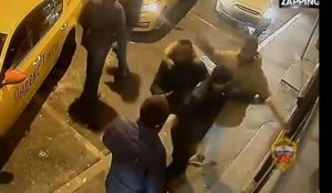 Un chauffeur de taxi met violemment KO deux jeunes, la vidéo choc