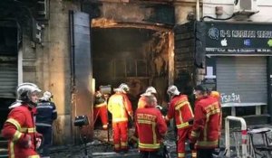Marseille : une explosion suivie d'un incendie détruisent le restaurant "Le phare breton"