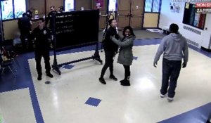 Etats-Unis : L'agent de sécurité d'une école maîtrise violemment un élève (vidéo)